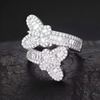 Moissanite Butterfly Ring