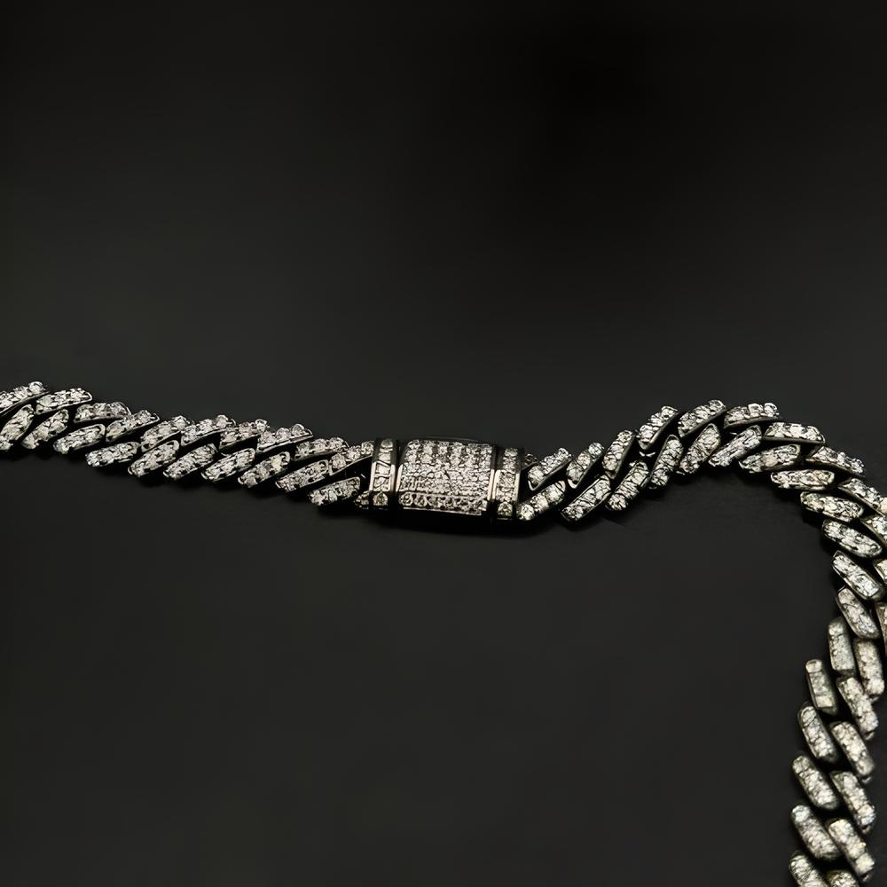 6mm Moissanite Cuban Link Chain