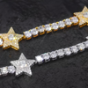 Moissanite Star Tennis Bracelet